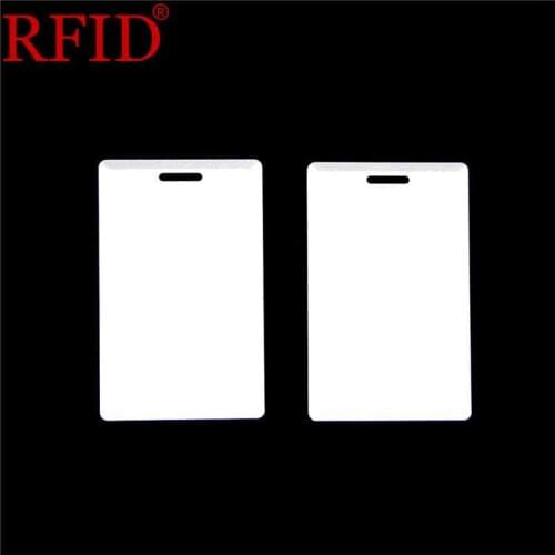 ID 125KHZ EM4305 EM4205 Replicable Writable Blank Copy Clone RFID Attendance Management Thick Card Fast Shipping 100pcs