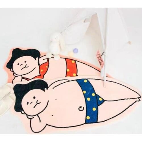 Hot-Selling Modern Cartoon Carpet Floor Mats Bathroom Absorbent Household Door Thickening Entrance Bedroom Home Decoration