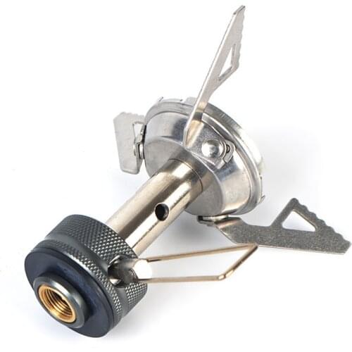 Mini 3000W Outdoor Stove Alloy Folding Mini Camping Oven Survival Furnace Stove Pocket Picnic Cooking Gas stove Cooker