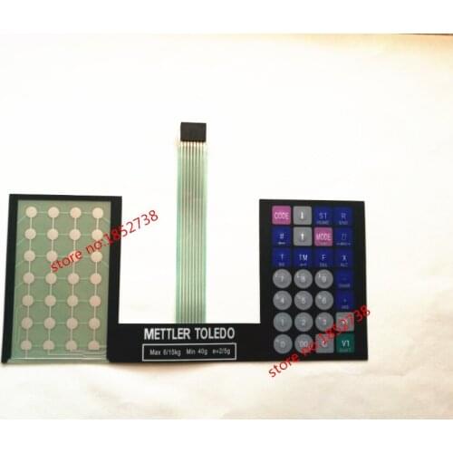 NEW original METTLER 3600 Scale Keyboard Film Key strengthen edition (english version) P/N: 71207380 toledo 8442 keyboard film