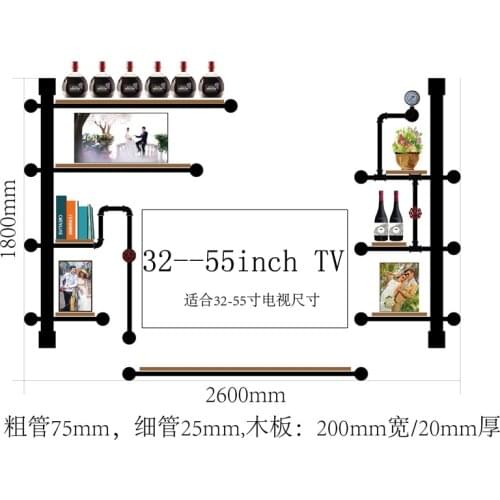 200*350cm Size New Design Holder Wall Shelf Wine Rack Wall TV Display Modern Metal Multi-layers Wine Holder Rack Bookshelf
