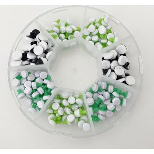 20Pis SMALL FOAM PAD for DENTAL COMPOSITE RESIN (ONLY THE PAD) NON-STICK DIA.4MM