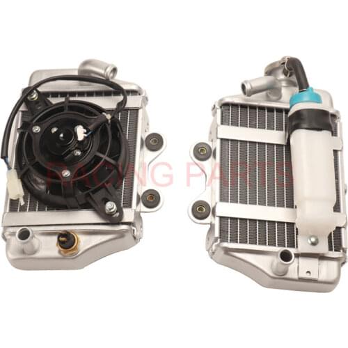 ATV Radiator Water cooling engine & fan for Xmotos Apollo Motorcycle Zongshen Loncin Lifan 150cc 200cc 250cc engine Accessories