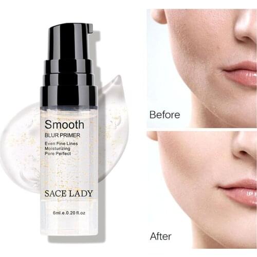 SACE LADY Face Pores Hydrating Makeup Base Primer Liquid Whitening Foundation Primer Cream Moisturizing Oil-control Cosmetic