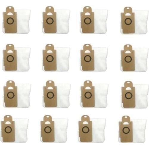 15 Pcs Replacement Vacuum Dust Bags Parts Compatible For Lydsto R1/R1A Vacuum Cleaner Robot Spare Part