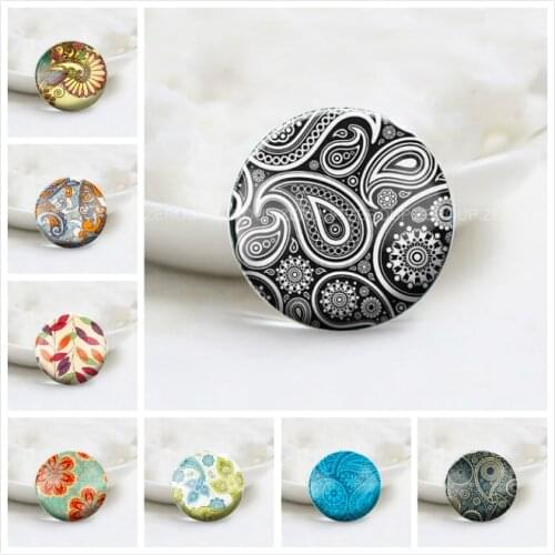 ZEROUP Round Photos Glass Cabochon Jewelry Finding fit Cameo Blank Settings Supplies for Jewelry Components 2