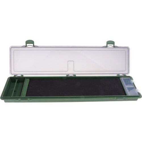 Carp Fishing Rig Box Stiff Hair Rig Board with 20pcs Pins Wallet Rig Box