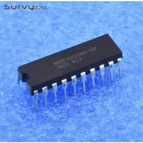 1/5PCS MB81C4256A-10P MB81C MB81C4256A-10 MB81C4256A DIP-20 IC MBM ATF diy electronics