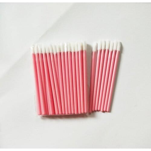 10.5cm many colors eyeshadow brush 50pcs/bag disposable lip gloss makeup brushes for lipstick applicator