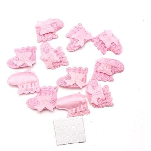12/24pcs Pink Blue Baby Shower Favors Decor Socks For Party Table Decor And DIY Gifts Baptism Birthday Decorations