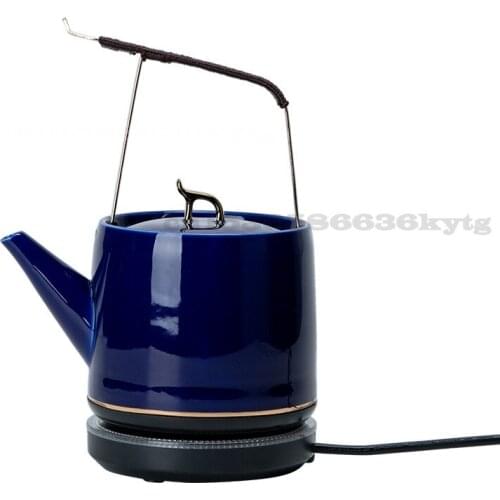 220V/1000W Electric Kettle Ceramic 24hours Insulation Boiling Water Teapot Anti-dry 304 Stainless Steel Intelligent Kettle