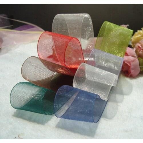 [320yards/lot, 20yards/color, 25mm] Christmas pretty volie Ribbon mixed colors for craft material wedding decoration