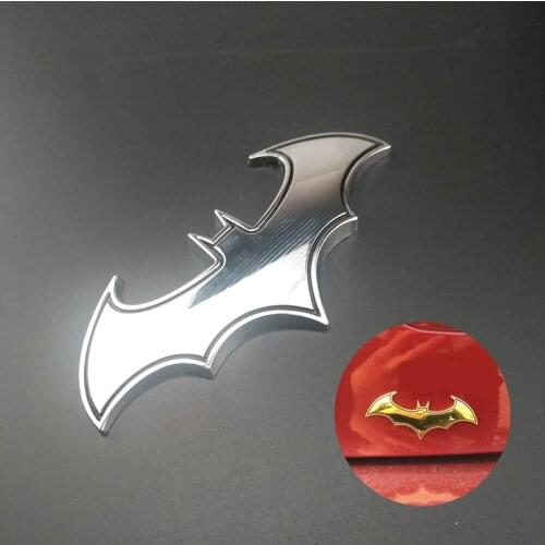 3D metal "bat" in the biker style logo sticker for Jaguar XF XJ XJS XK S-TYPE X-TYPE XJ8 XJL XJ6 XKR XK8 XJS X320 X308