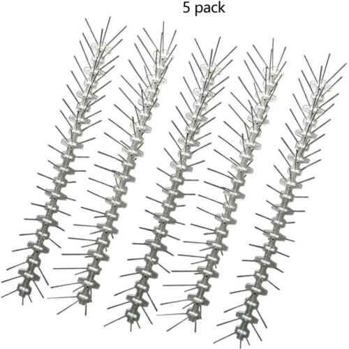 50CM Eco-friendly Bird repeller Spikes Stainless Steel Anti Pigeon Nail Bird deterrent tool for Pigeons Removal Fly Repellent