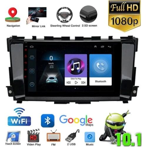 Android 10.1 Car DVD Player GPS Navi Radio Stereo Wifi For Nissan Teana Altima Car Radios 2020 New Car Electronics DVR/Dash