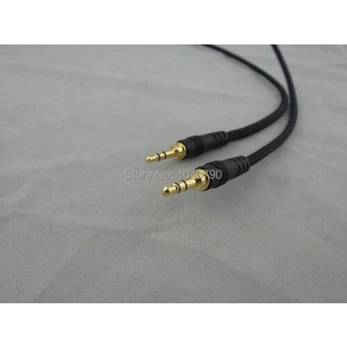 Aux audio line 3.5mm On-board aux line 3.5 silver plating Toward the male Audio cable 2M 6.4ft