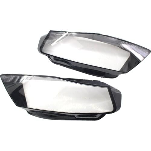 Car Headlight Lens Cover Shell Fit for Audi A4 2009-2012 B8 Headlamp Clear Lens Cover Head Light Lamp Lens Cover Replace