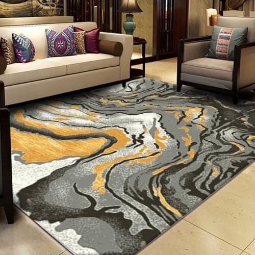 Ink-splashing living room coffee table carpet Chinese classical abstract ink carpet printing carpet carpets for living room