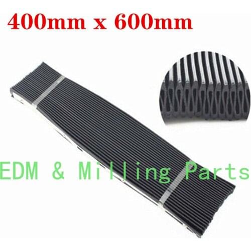 Bridgeport Milling Machine Rubber Accordion Way Cover CNC Vertical Mill Part 400mm x 600mm For Bridgeport Mill Part
