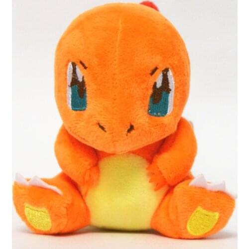 TAKARA TOMY Pokemon 13cm Charmander Plush Toys Stuffed Toys Movie Charmander Anime Dolls Japan Birthday Christmas Gifts for Kids
