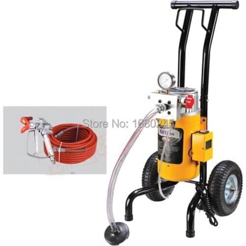 Heavy-duty powerful diaphragmatic electric paint airless paint sprayer M819-B with spray gun nozzle tip 517/519 extend pole