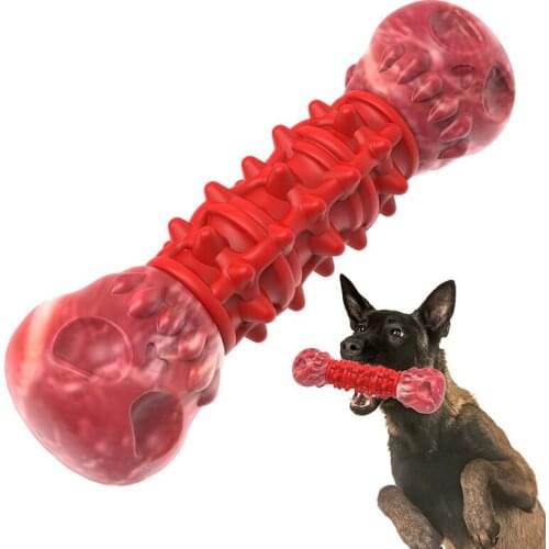 Skull Shape Nylon Rubber Molar Dog Toy Suitable for Intense Chewing, Strong and Durable Teeth Clean Chewing Pet Supplies