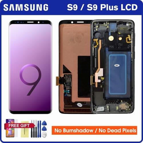 Original Screen for SAMSUNG Galaxy S9 G960 LCD Display Touch Screen Digitizer Parts For SAMSUNG Galaxy S9 Plus G965