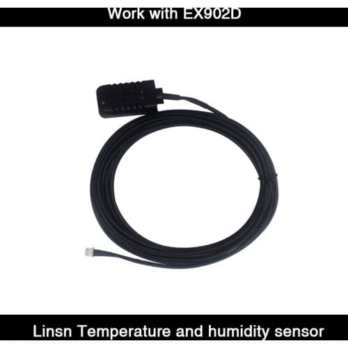 HD 5 meter Linsn Temperature and humidity probe Lingxingyu multifunction card EX902D accessories