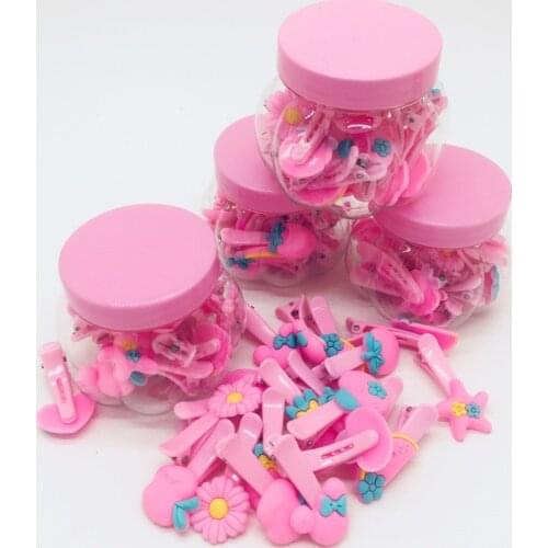 20Pcs/Lot Girls Hair Accessories Gift Box Elastic Hair Bands Flower Hair Clip Bows New Headband Hairband Cute Hairbands for Kids