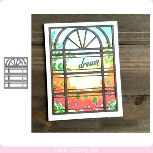 Door type Frame Metal Cutting Dies for DIY Scrapbooking Photo Album Decorative Embossing Paper Card Crafts Die Cut 2019