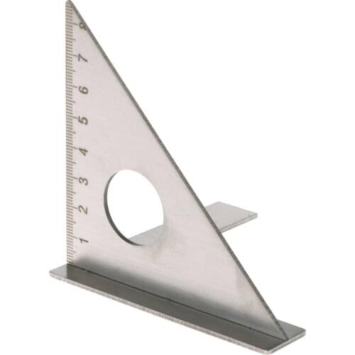 Stainless Steel Triangle Square Rafter Speed Square 3D triangle square T and Tri Angle Square