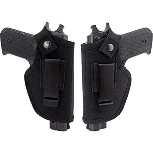 Universal Tactical Gun Holster Concealed Carry Holsters Nylon Left Right Hand Hunting Airsoft Gun Case Waist Bag For Handguns