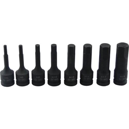 1/2 DR Impact Bit Socket H5 H6 H7 H8 H9 H10 H11 H12 H14 H16 H17 H18 H19