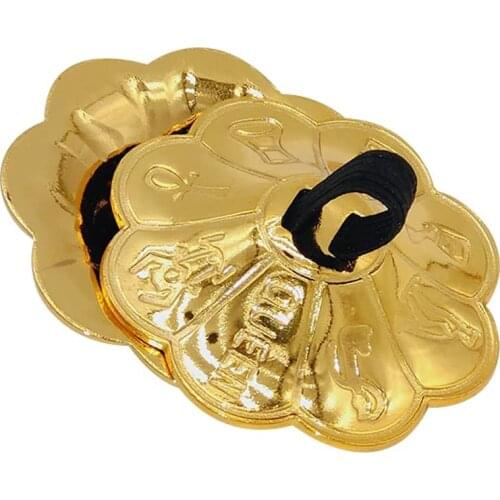 1 Pair Professional Women Belly Dance Accessories Jewellery Copper Finger Cymbals Plum Blossom Belly Dance Zills