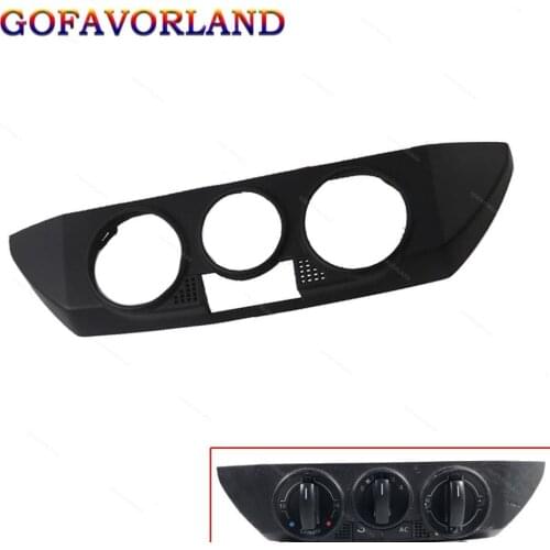 6Q0820075C Front Dashboard AC Heater Control Panel Trim Cover For VW Polo 9N 2002 2003 2004 2005 2006 2007 2008 2009 2010