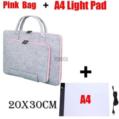 Diamond Painting Accessories Tool A4 20x30cm LED Light Pad Tablet Storage Bag 5D Diamond Embroidery Mosaic Handbag Gift