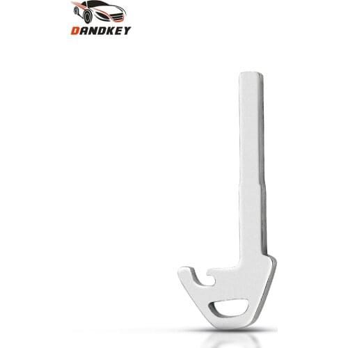 Dandkey 10pcs Car Accessories Remote Key Blank For Volvo S40 S60 S80 XC60 V40 V70 V60 Keyless Entry Uncut Insert Emergency Blade