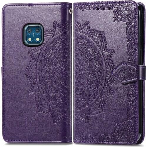 Wallet Case For Nokia XR20 Case Bumper Floral Filp Leather Cover For Nokia XR20 Case For Nokia XR20 XR 20 Cover Book 6.67 inch