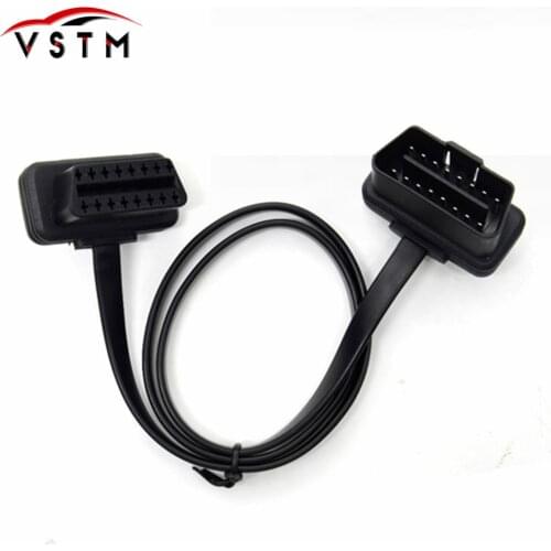 Diagnostic Cable OBD2 OBD Extension Cable OBD2 16Pin Male To 16Pin Female OBD II Connector for OBD2 Diagnostic Tool ELM327 Cable
