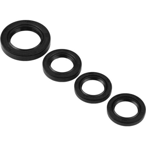 4 Pcs Engine Crankshaft Gear Crank Case Oil Seal for Most GY6 125cc 150cc 152 QMI 157QMJ