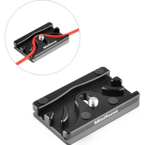 Upgrade Camera Tether Block Curve Tether Tools with Arca Quick Release Plate Protector for Camera/SLR/DSLR/Tripod/Ball Head