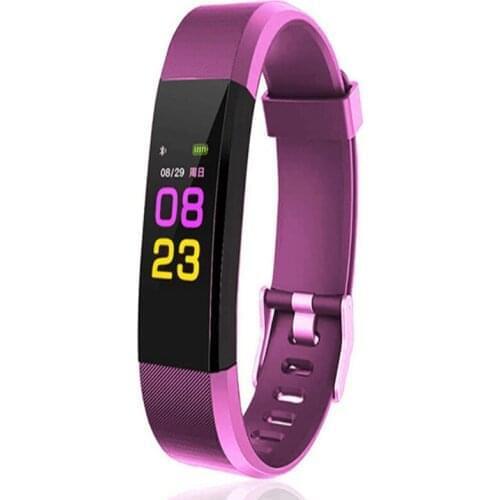 Cheap 115plus Color Screen Smart Bracelet Health Sleep Monitoring Fitness Tracker Smart