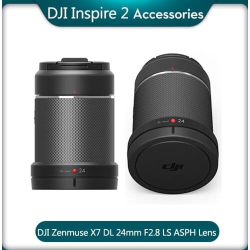 DJI Zenmuse X7 DL 24mm F2.8 LS ASPH Lens With the DJI DL mount diameter: 58mm for Inspire 2 original brand new in Stock