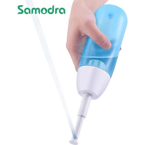 Portable Bidet - Travel Handheld Bidet Bottle with Retractable Spray Nozzle for Hygiene Cleansing Personal Care 400ml