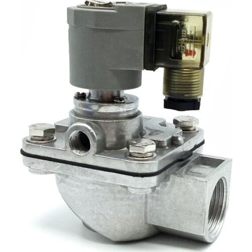 SNS Valve SMF-Z-20P G3/4'' SMF-Z-25P G1'' Right Angle Type Pulse Valve AC220V DC24V