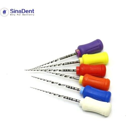 Dental Super Files Hand Use Files 25mm 21mm SX-F3 Assroted 6pcs NiTi Rotary File Endodontics Treatment for Dentistry