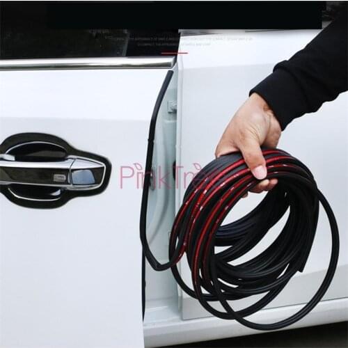 Car Door Seal Stripe B Shape Car Door Sealing Stripe Soundproof Dustproof For Toyota Land Cruiser Prado FJ LC 150 120 Accessory