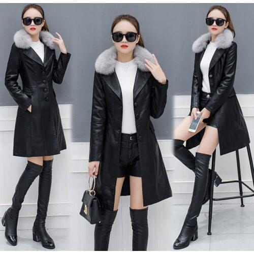 Xiangyihui Women's Long Sheepskin Coats