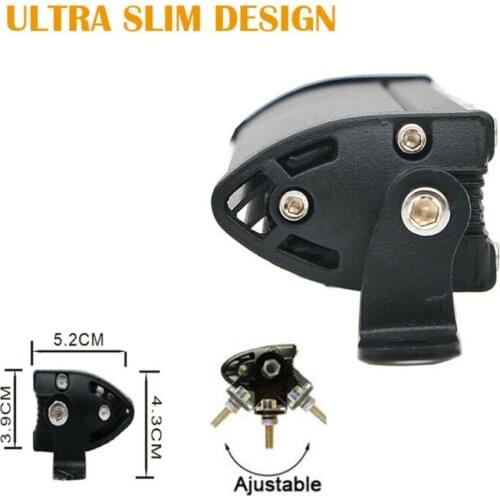 Yellow Work Light 4WD Car DC 9-32V Driving Lamp Fog Light High quality