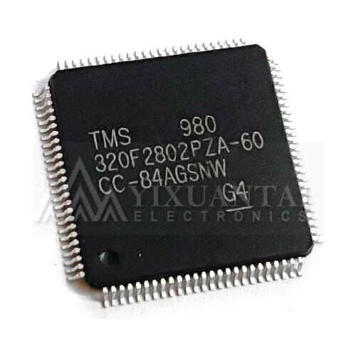 1pcs/lot 2pcs/lot 5pcs/lot Free shipping 100% original TMS320F2802PZA-60 TMS320F2802 LQPF100